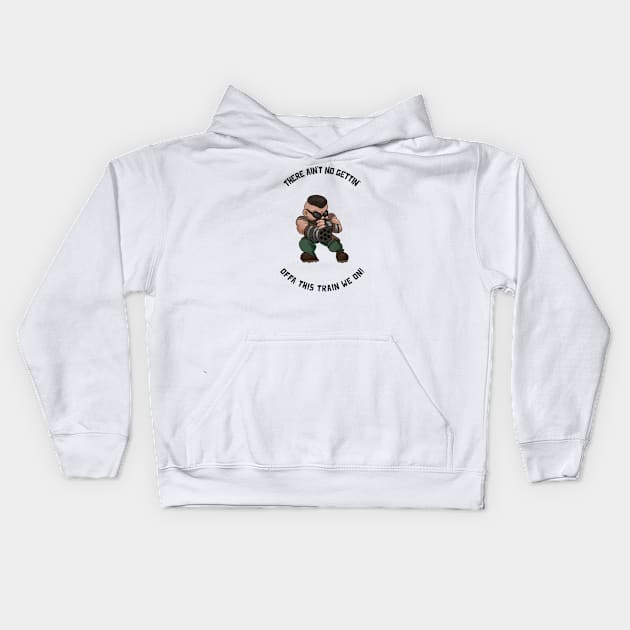 Final Fantasy 7 Barret Wallace quote Kids Hoodie by Gamers Utopia